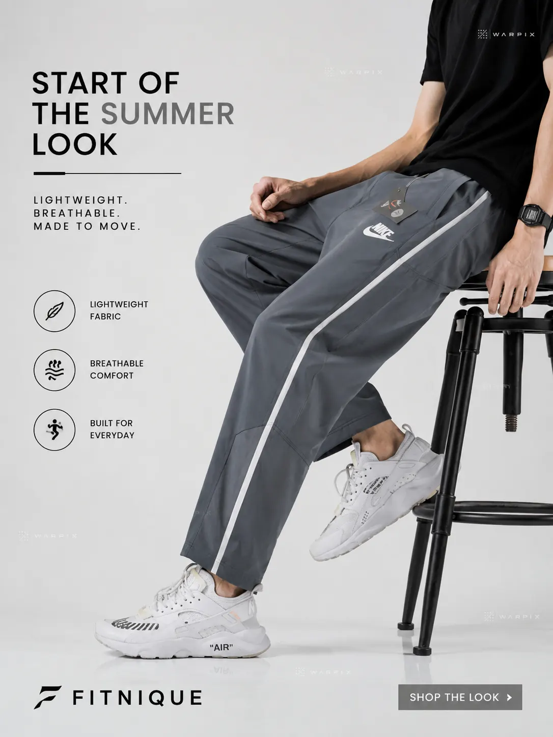 Streetwear campaign poster design